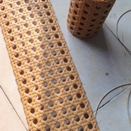 Anyaman Rotan Sintetis Motif Kembang Tanjung