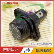 R3-18/R3-41 Fuse Holder 30A600V Fuse Holder Taiwan Production 10 * 38 Panel Installation Fuse Holder