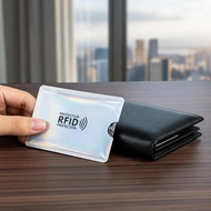 mu Anti Theft RFID Card Sleeves Anti Scan Anti Magnetic Aluminum Foil ID Card Protector formute Trav