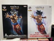 全新 日版 龍珠 Figure 一番賞 A賞 尾賞 Last 孫悟空 新勝手之極意 自在極意功 銀髮 極意”兆” 黑髮 一套兩隻 不散 不議價