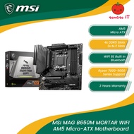 MSI MAG B650M MORTAR WIFI AM5 Micro-ATX Motherboard
