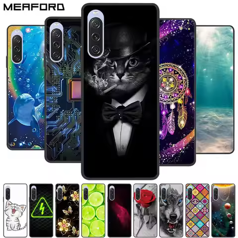 For Sony Xperia 10 V Case Cover Bumper On For Sony Xperia 10 V TPU Soft Silicone Back Cover Xperia10