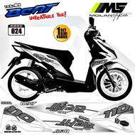Decal Sticker Striping Variasi Beat Esp 2017-2019 Beat Street 2016-2019 Beat Fi Proper Honda Beat 11