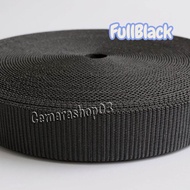 TALI GESPER NILON KANVAS 3.8CM 1 ROLL 30YARD POLYESTER PP IKAT PINGGANG SABUK BISBAN WEBBING