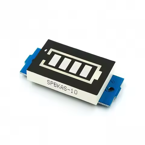 1S 2S 3S 4S Single 3.7V Lithium Battery Capacity Indicator Module 4.2V Blue Display Electric Vehicle