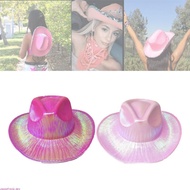 sweety Light-Up Pink Kids Cowgirl Hat Child Blinking Cowgirl Hats Cowboy Costume