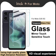 Imak for Motorola Moto G35 5G 9H Anti-Explosion Tempered Glass Screen Protector Film Ultra thin