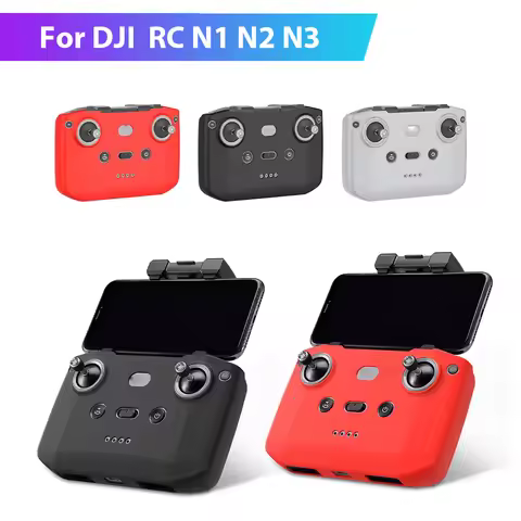 Silicone Protective Case For DJI RC N1 N2 N3(Neo/Neo 2/Mini 5 Pro/4 Pro/Air 3/3S/2/FLIP) Drone Contr