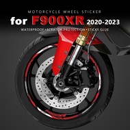 Motorcycle Wheel Sticker Waterproof Rim Stripe F900XR 2023 Accessories for BMW F900 F 900 XR 900XR 2