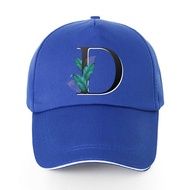Topi olahraga Baseball Cap Men Breathable Sun Hat Snapback Dad Hat Leaf Letter Print Bone Outdoor Sp
