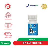 VITAMIN D3 1000 IPI 75 TABLETS