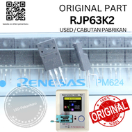 IGBT ORIGINAL RJP63K2 BEKAS CABUTAN RJP 63K2 ORI ASLI