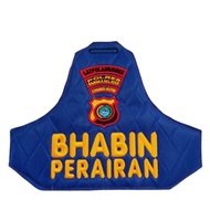 BANTANG BHABIN PERAIRAN EMBROIDERED RAISED/ CAN REQUEST COSTUME LOGO AND NAME