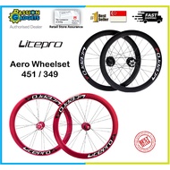 Litepro Plus Crius Aero by Crius 20inch 16inch Wheelset 349 406 451 Aluminum Wheel set 1 Set 1Pair Better S4