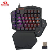 Redragon K585 Wireless One-Handed Mechanical Keyboard 42 Keys 2.4Ghz RGB 40% Gaming Keypad with 7 On