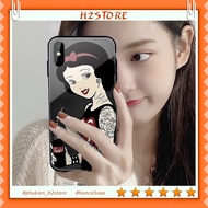 Snow white glass iph one case for iph one 7 8 plus 6 s plus 7 8 X Xs Xr Xsmax 11 11pro 11promax Se2 
