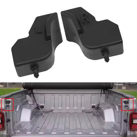 2pcs For Ford F-150 5.5 6.5 Foot Box 2015 2016 2017 2018 2019 2020 Tailgate Rubber Stop Bumpers FL3Z