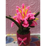 Table Flower Fuzzy wire