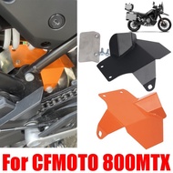 Motorcycle Accessories Exhaust Pipe Protection Cover Rear Shock Heat Shield Guard For CFMOTO 800MTX 