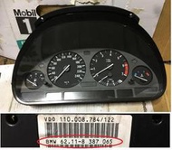 大坡 BMW E38 740iL 750iL M73N 99-01儀表板 SPEEDOMETER 62118387065