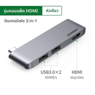 Ugreen Type-C Docking Station Network Card Converter HDMI DisplayLink สำหรับ Apple 2020 iPad USB HUB