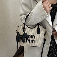 新款手提包2025春夏新款时尚包包女水桶高级单肩斜挎包