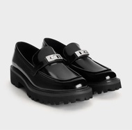 Charles & Keith 厚底樂福鞋