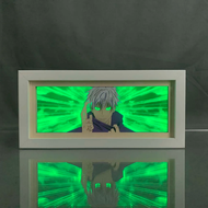 【Glistening shop】 Anime LED Night Light Box Jujutsu Kaisen Satoru Gojo for Kids Room Decoration Nigh