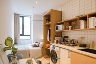 Homie Stay · 600m to Metro · 1km to Railway Stn.