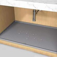 Sink Mat - Silicone Sink Mats, Waterproof Sink Liners For Shelves, Organizers, Protects Kitchen Sink