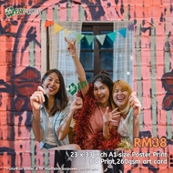 *Shipping Included* A1 SizePoster Print/ Poster Frame/ Wall Poster/ Photo Poster - 1 Sided Print & L