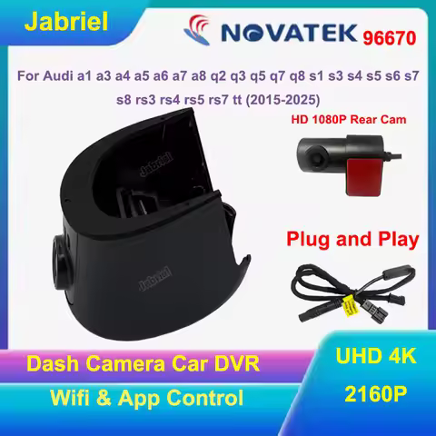 UHD 4K 2160P Car DVR Dash Camera For Audi a1 a3 a4 a5 a6 a7 a8 q2 q3 q5 q7 q8 s1 s3 s4 s5 s6 s7 s8 r