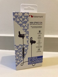 Brand New Nakamichi SPW515A Sports Bluetooth In-Ear Earphones. Local SG Stock and warranty !!