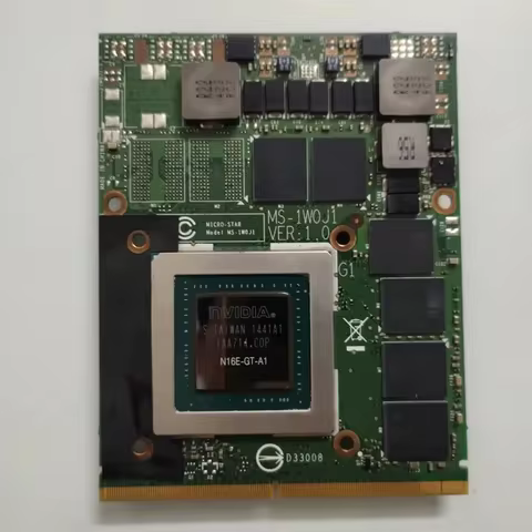 GTX 970M GTX970M MS-1W0J1 6G 3G N16E-GT-A1 GDDR5 for MSI 16F3 16F4 1762 1763 GT60 GT70 GE72 series g