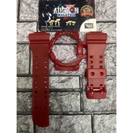 BNB CUSTOM GA400 MERAH GOLD + BUCKLE JAPAN + 2 PCS SPRING BAR FOR ORIGINAL GSHOCK