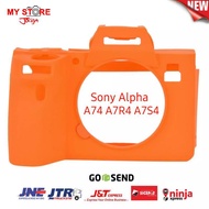 Rubber Silicone Case Casing Camera Sony Alpha A7IV A74 A7R4 A7S4 A7RIV A7SIV Rubber Silicone Camera 