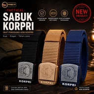 ASN KORPRI BELT - ASN KORPRI BELT TACTICAL MODEL - KORPRI BELT - PNS PPPK BELT Tactical Belt Tactica