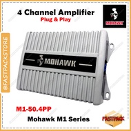 MOHAWK M1 Series 4 Channel Amplifier M1-50.4PP Power Amplifier Car Amplifier Car Power Amp Android P