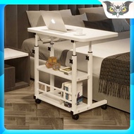 Laptop Table Study Table Adjustable Double Layer 80x40cm