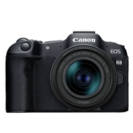 【加贈ULANZI單肩攝影包】Canon EOS R8 RF 24-50mm F4.5-6.3 IS STM 超輕巧全片幅無反光鏡相機 公司貨