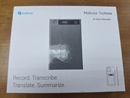 Mobvoi TicNote Agentic AI Voice Recorder 錄音筆 錄音卡