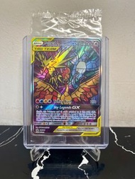 Pokémon card PTCG Zapdos & Moltres & Articuno 神鳥 雷鳥 火鳥 急凍鳥 SM-210 Stained Glass Promo 英文