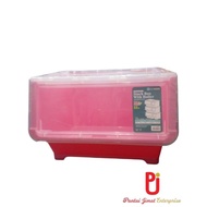 Bekas Simpanan Serbaguna Beroda/ Bekas Plastik Serbaguna/ Stack Box With Roller/Storage Organiser/St