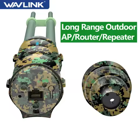 WAVLINK Outdoor WIFI Router Waterproof IP67 Wireless 2.4G/5G Wi-Fi Extender Long Range AP/Router/Rep
