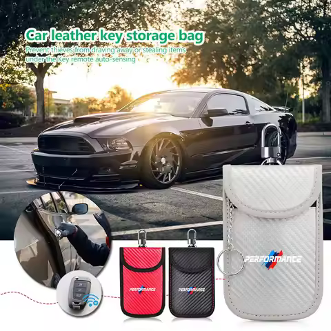 Car Key Signal Blocker Case Faraday Cage Fob Pouch Keyless For BMW X1 X3 X4 X5 X7 G20 G38 F20 F39 F4