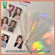 COD Photo Storage Bag A5 Binder Sleeves 1/2/4P Album Refill Inner Cards Photocard Home Decor Pages S