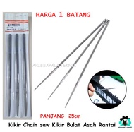 Kikir Chain Saw Kikir Bulat Asah Rantai Senso Mesin Gergaji Potong Kayu Chainsaw 4.8mm