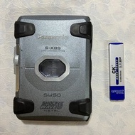 【Panasonic 】*鐵甲武士*運動防水型日本製卡帶放音隨身聼RQ-SW50（二手功能正常）送電池