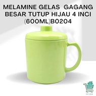 BEZTON Premium Melamine Large Handle Cup with Lid 600 ML B204 Plastic Cup Plastic Cup Plastic Tumble