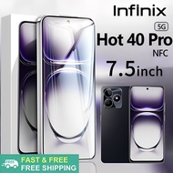 [Buy one get six free + cod] New mobile phone Hot40 7.5-inch smartphone 6800mAh 16GB+512GB memory 5G